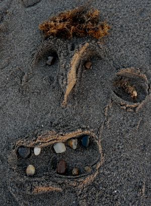 Sand Grendal Beach Art Picture